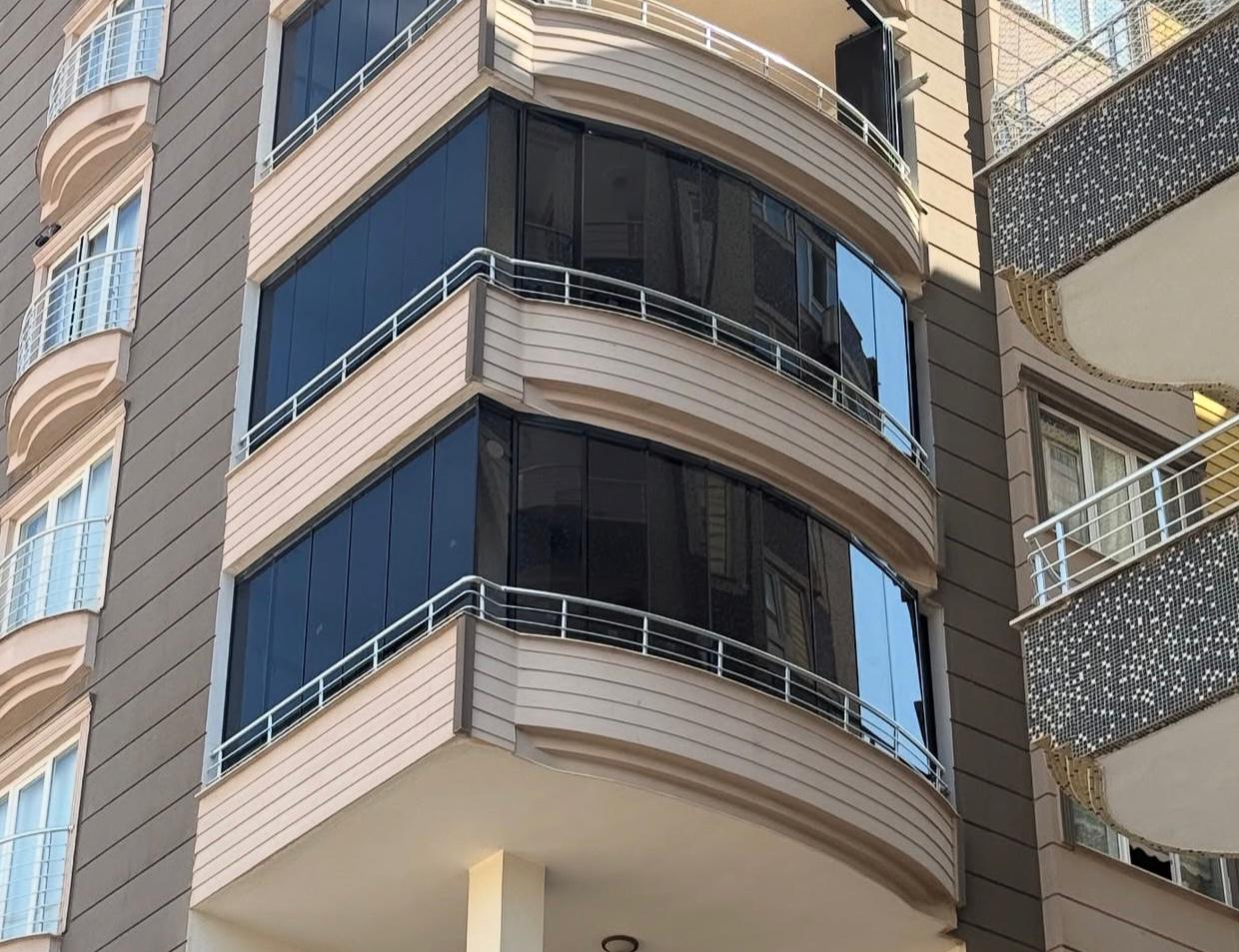 Katlanır Cam Balkon örnek uygulama